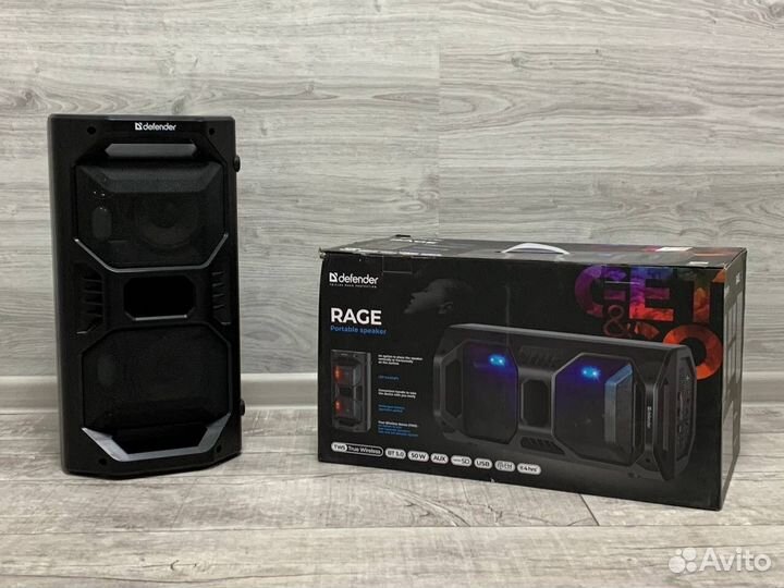 Портативная Колонка Defender Rage