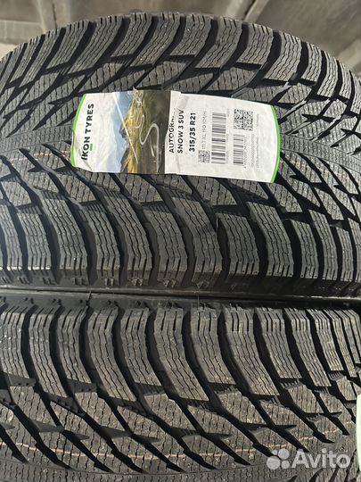 Ikon Tyres Autograph Snow 3 SUV 285/40 R21 и 315/35 R21 111T