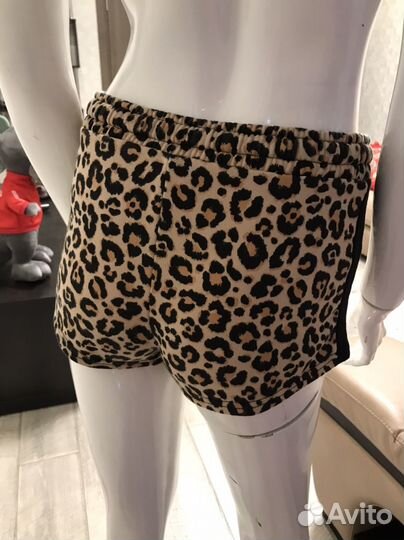 Леопардовые шорты