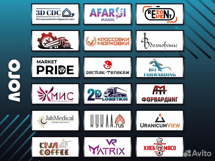 Разработка логотипа / фирменный стиль брендинг /вб