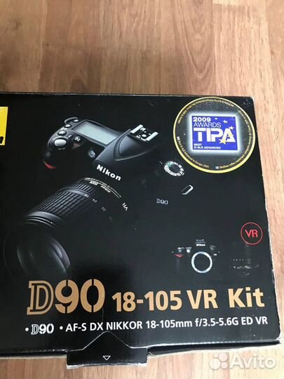 Фотоаппарат Nikon D90 Kit 18-105