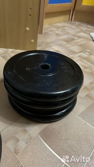 Спортивные блины диски для штанги Titan Barbell