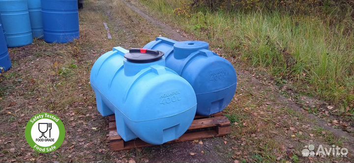 Резервуар для воды 400 л / гарантия 5 лет