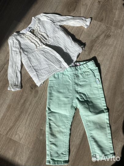 Пакет вещей на девочку 74-80