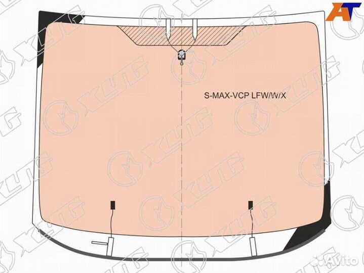Лобовое стекло на Ford S-Max 06-15г