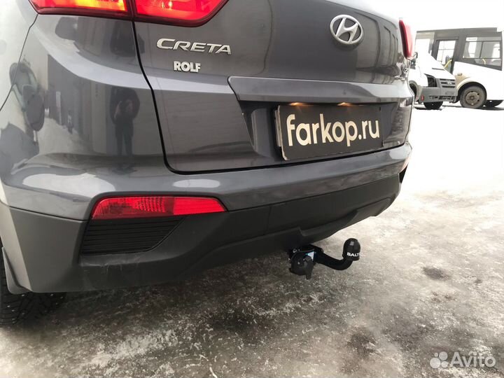 Фаркоп Baltex со штатной электрикой для Hyundai Cr