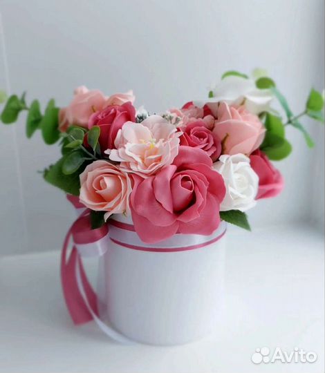 Мыльные букеты, букеты из мыла