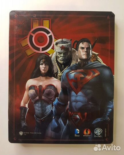 PS3 lnjustice Steelbook Лицензия Субти на Рус. яз