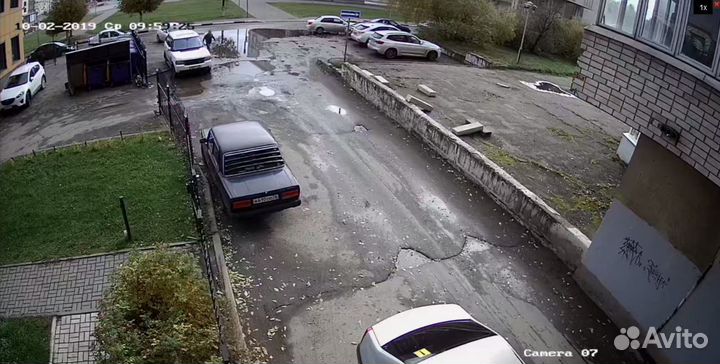 Видеонаблюдение Комплект 6 камер 1Mp HiWatch