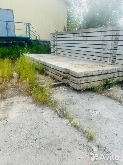 Плита дорожная 6х2м