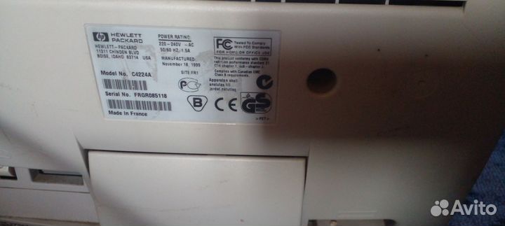Принтер лазерный HP LaserJet 1100, ч/б, A4