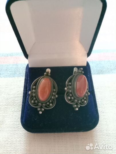Серебряные серьги 925 пробы