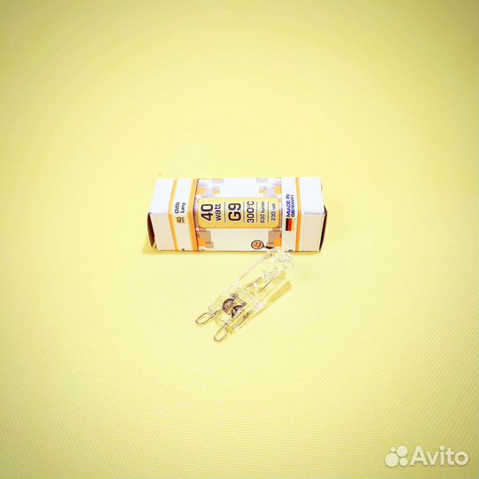 Лампочка духовки 300С G9 40W 230V