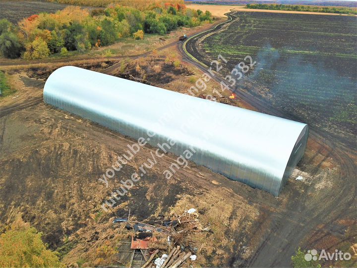 Ангар под ключ 435,6 м2