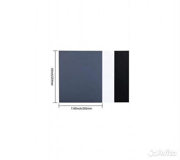 Карта баланса белого JJC GC-1II (25.4 x 20.2cm)