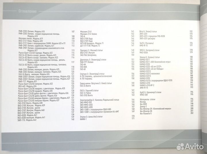 Каталог масштабных моделей СССР