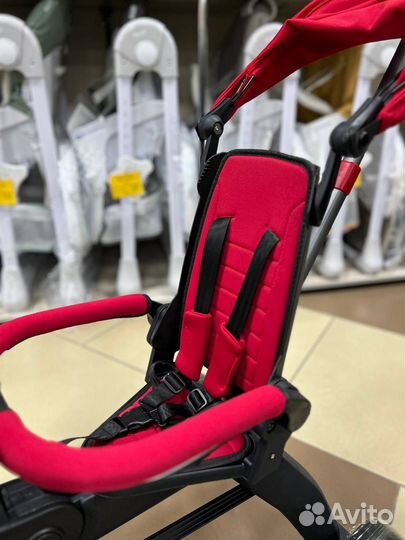 Компактный трехколесный детский велосипед