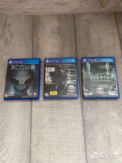 Диски игры для ps4