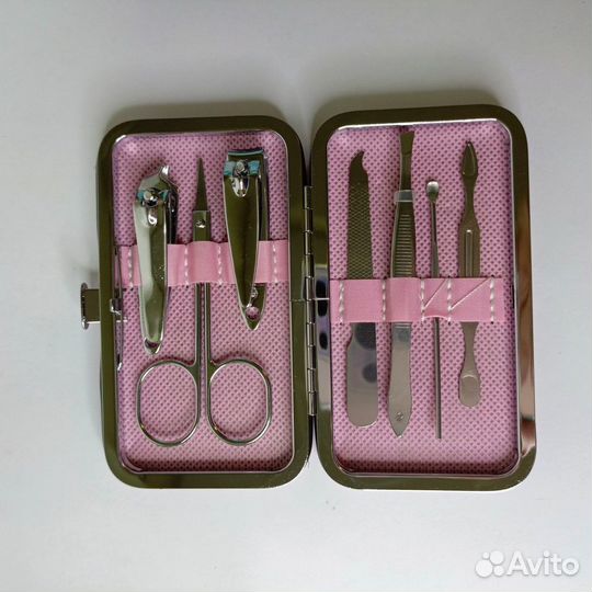 Маникюрный набор, цвет розовый