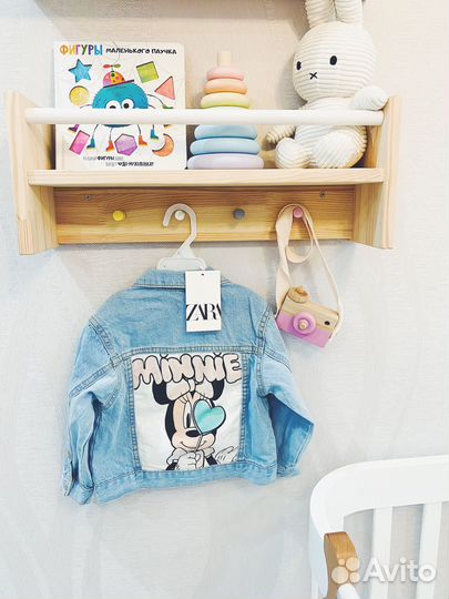 Джинсовая куртка для девочки zara