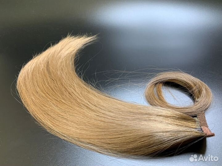 Накладной хвост из детских волос, под заказ