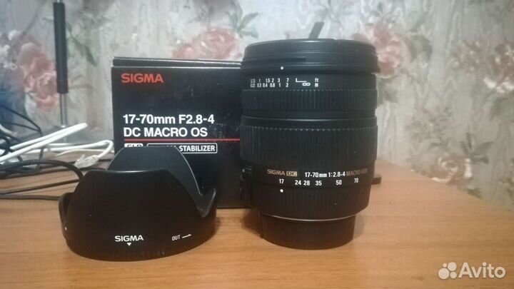 Sigma 17-70mm F2.8-4 OS для Nikon