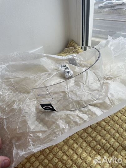 Визор для шлема хоккейного новый 8.5 см