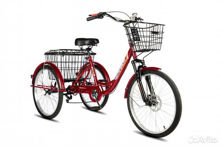 Трехколесный велосипед для взрослых