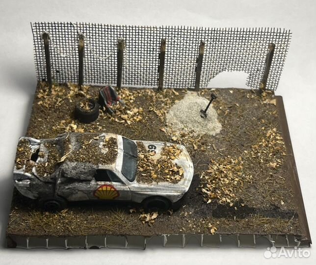 Диорама hot wheels bmw 3.0 CSL custom