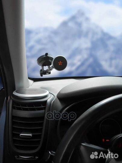 Держатель для телефона на торпедо/лоб. стекло м