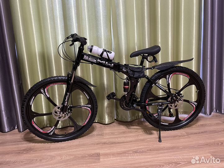 Новый BMW L3 26 черный со складной рамой