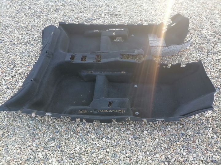 Ковролин пол ковер палас skoda octavia a5 черный