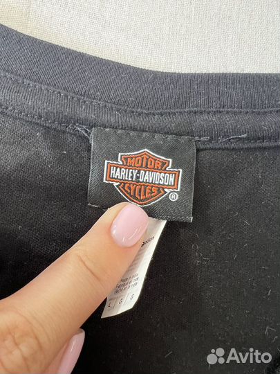 Футболка женская Harley-Davidson, M,L,XL черная