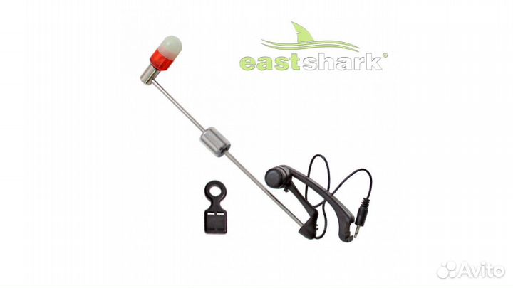 Индикатор поклевки с магнитом красный фосф. голов