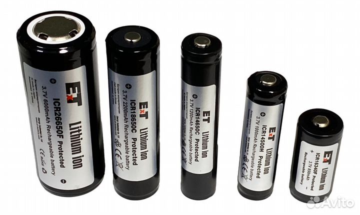 Аккумуляторы LI-Ion с защитой