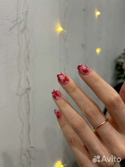 Педикюр,маникюр с покрытием