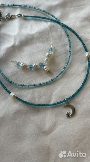 Украшение. Чокер-невидимка. Колье,браслет