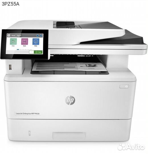 Мфу HP LaserJet Enterprise M430f A4 Лазерная Черно
