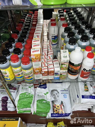 Семена, удобрения, грунты