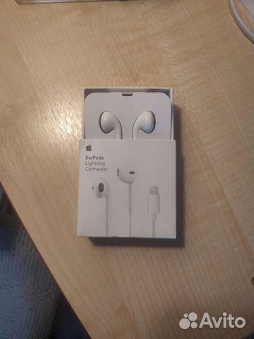 Наушники apple earpods lightning