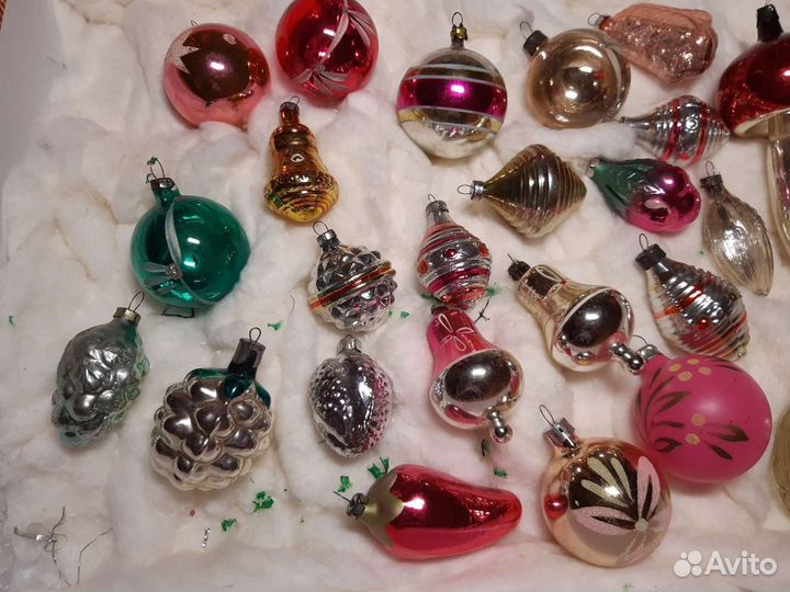 Елочные игрушки СССР