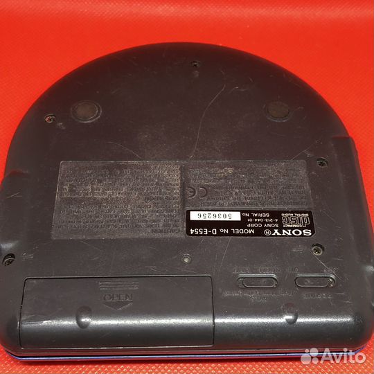 Sony discman D-E554