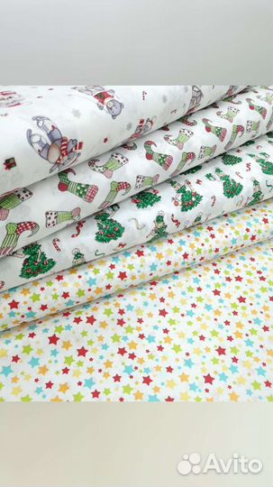 Ткань перкаль ширина 150см на Отрез хлопок пэчворк