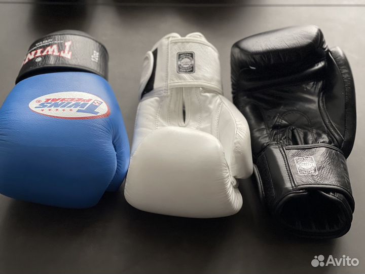 Новые кожаные Боксеркие перЧатки twins 10,12,14,16