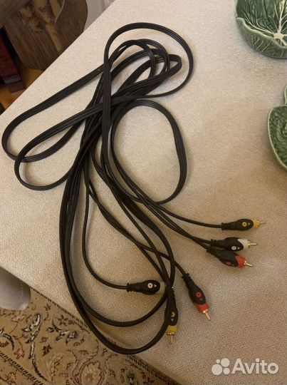 Кабель тюльпан для телевизора