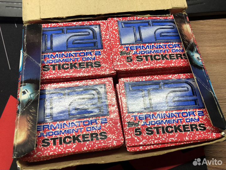 Коллекционные карточки Терминатор Terminator 2