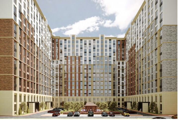 2-к. квартира, 50 м², 6/17 эт.