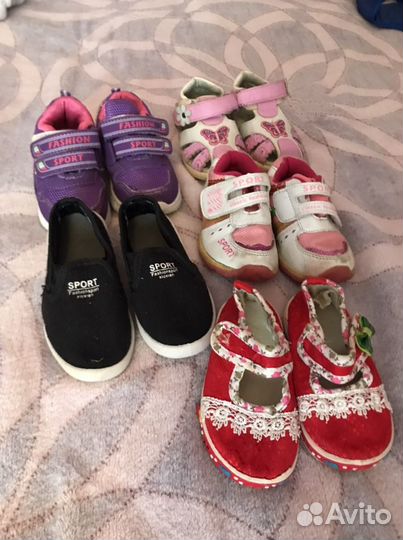 Пакет обуви для девочки