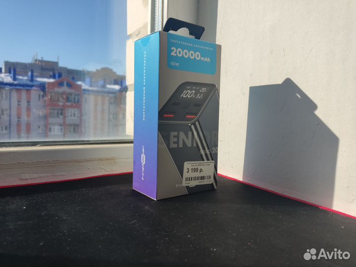 Новый Портативный аккумулятор FinePower Solo 20