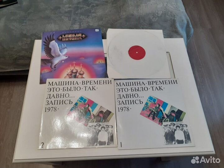 Виниловые пластинки цой, кино, русский рок